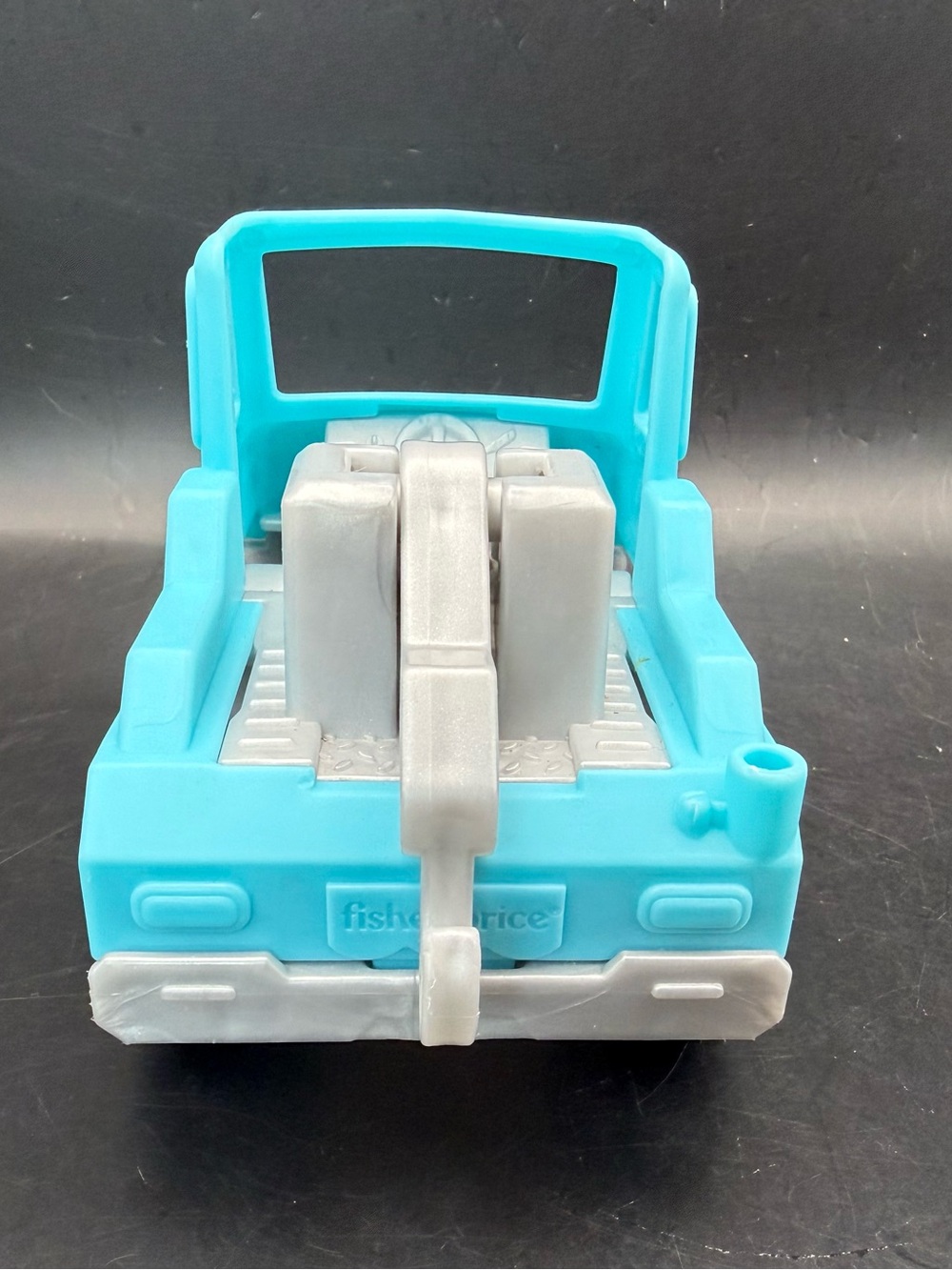 Fisher Price Little People Blue Tow Truck, Red Car, Female Tow Driver Lot Of 3 - Picture 10 of 15